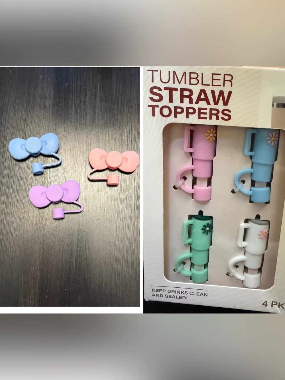 7 Tumbler Straw Toppers